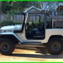 1971 Toyota Land Cruiser Used Manual 4WD Convertible