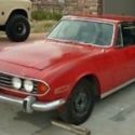 1971 Triumph Stag Convertible V-6 Buick Red