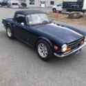 1971 Triumph TR 6 Convertible Blue RWD Manual