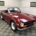 1971 TRIUMPH TR6. DAMSON WITH BLACK. NICELY RESTORED CAR SHOWING 97, 791 MILES.