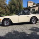 1971 TRIUMPH TR6 - WHITE - VERY WELL MAINTAINED - GARAGED - $6,000 IN RECEIPTS!