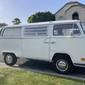 1971 Volkswagen Bus/Vanagon White Westfaila