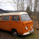 1971 Volkswagen Camper Van - pop top