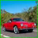 1971 Volkswagen Karmann Ghia Red over Black Coupe