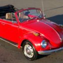 1971 Volkswagen Super Beetle Convertible 54,676 Miles Red  1.6l Manual
