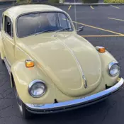 1971 Volkswagen Super Beetle Sedan Yellow
