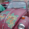 1971 Volkswagen Super Beetle with Moon Roof & Extra VW Parts Lot