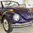 1971 Volkwagen Super Beetle  42333 Miles Purple Convertible 1600cc Manual 4-Spee