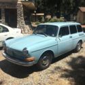 1971 vw squareback, baby blue, daily driver, original, perfect for restoration