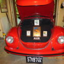 1971 VW Super Beetle - Cal look restoration - Red