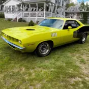 1971 Yellow 440cid Cuda Clone Barracuda