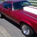 1971 z28 Camaro RED with white stripe