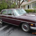 1972 280 SE 4.5 MERCEDES-BENZ SEDAN BEAUTIFUL BURGUNDY/COGNAC INTERIOR