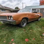 1972 Buick Skylark convertible, 350, auto, one-owner, full documentation
