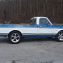 1972 C10 BEAUTIFUL A/C LWB BLUE AND WHITE! NO RESERVE!