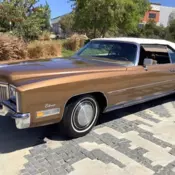 1972 Cadillac Eldorado CONVERTIBLE 2-Door Convertible