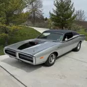 1972 CHARGER SE RARE 1 OF 734 U-CODE 440 AUTO PS PDB TACH GAUGES