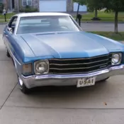 1972 Chevelle 4-door Hardtop