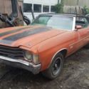 1972 Chevelle SS 350 Convertible Project Behind Barn Find All Original Documents