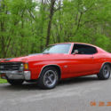 1972 CHEVELLE SS 454 SOLID STRAIGHT ORIGINAL METAL BEAUTIFUL BRIGHT RED NICE CAR