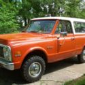 1972 Chevrolet Blazer K5 4x4 68,000 miles PARTS RESTORE Runs Good HAS RUST Chevy