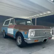 1972 Chevrolet Blazer SUV Blue