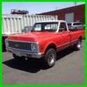 1972 Chevrolet C-10 4x4 Pickup Truck 350cu V8 Rebuilt Auto Rally Rims CALIFORNIA