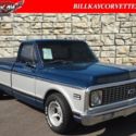 1972 Chevrolet C-10  63494 Miles Blue/Silver Pickup Truck  Automatic