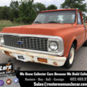 1972 Chevrolet C-10  75374 Miles Medium Red Pickup Truck 250ci Inline 6-Cylinder