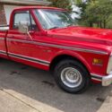 1972 Chevrolet C-10 Pickup Red RWD Automatic