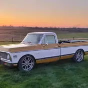 1972 Chevrolet C-10 Pickup Yellow Cheyanne