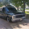 1972 Chevrolet C-10 Total Custom, Shaved, Bagged, Suicide doors, 20&#039;s