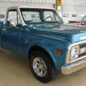 1972 Chevrolet C-20  1028 Miles Blue Pickup 355 Manual 4-Speed