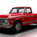 1972 Chevrolet C10 Cheyenne Pickup Truck 735 Miles Viper Red Pickup Truck 400 V8