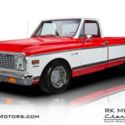 1972 Chevrolet C10 Cheyenne Super Pickup Truck Viper Red Pickup Truck 350 V8 3 S
