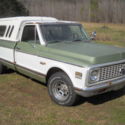1972 Chevrolet C10 Cheyenne Super pickup with factory air conditioned cab