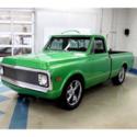 1972 Chevrolet C10 Custom Lime Green Metallic 350 V8 5.7L with 49916 Miles miles