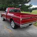 1972 Chevrolet C10/K10 Pickup Red RWD Automatic custom
