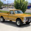 1972 Chevrolet C10/K10 Pickup Yellow 4WD Automatic Cheyenne