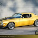 1972 Chevrolet Camaro SS Placer Gold Coupe 327 V8 77660 Miles