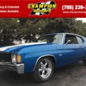 1972 Chevrolet Chevelle  26680 Miles MULSANNE BLUE 2-DR. 350CU AUTO