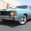 1972 Chevrolet Chevelle  668 Miles Ascot Blue Coupe 454 cu. in. 7.4 L Automatic