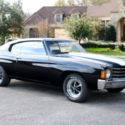 1972 Chevrolet Chevelle Big Block SS  Black on Black Must SEE
