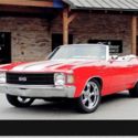 1972 Chevrolet Chevelle Convertible 4-Speed Manual Torch Red 350HP