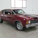 1972 Chevrolet Chevelle -Driver Quality American Classic- 51,393 Miles Burgundy/