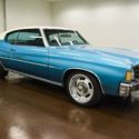 1972 Chevrolet Chevelle Malibu 7127 Miles BLUE Coupe 350  V8 Turbo 350 automatic