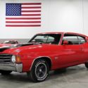 1972 Chevrolet Chevelle SS 454 95362 Miles Red Coupe 454ci V8 4 Speed Manual