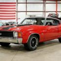 1972 Chevrolet Chevelle SS 454 98710 Miles Red Coupe 454ci V8 Automatic