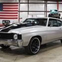 1972 Chevrolet Chevelle SS 88535 Miles Silver Coupe 454 V8 Automatic