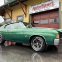 1972 Chevrolet Chevelle SS 92030 Miles Green American Muscle Car Select Automati